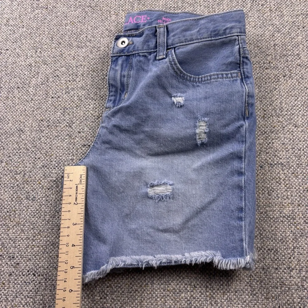 Children's Place Mid Length Jean Shorts Girls Size 10
